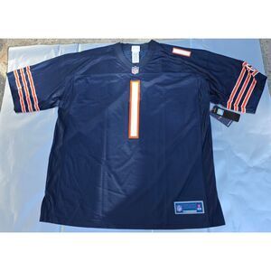 NFL On Field Chicago Bears Justin Fields #1 Jersey Men's 2XL Navy Blue Steelers